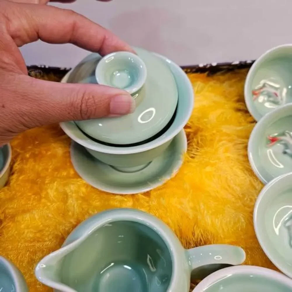 Celadon Ceramic Tea Set